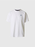 NORTH SAILS U T-shirt basic con piccolo logo bianco