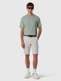 NORTH SAILS U T-shirt basic con piccolo logo VERDE SALVIA