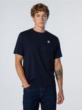 NORTH SAILS U T-shirt girocollo basic logo NAVY