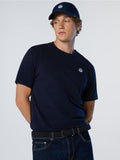 NORTH SAILS U T-shirt girocollo basic logo NAVY