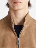 PEUTEREY U Giacca in pelle scamosciata Sands Suede pe 08 sabbia