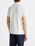 PEUTEREY U Polo in tricot di cotone, in punto piquet new helgo bianco