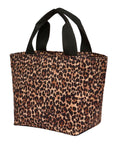 SUNDEK D Borsa devin printed leopard beige