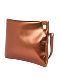 SUNDEK D Pochette laminata CAFFE