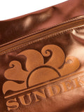 SUNDEK D Pochette laminata CAFFE