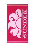 SUNDEK U Telo mare classic logo fucsia