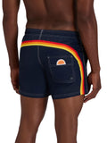 SUNDEK U Shorts mare pantaloncini da bagno arcobaleno BLU SCURO