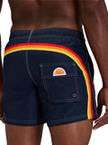 SUNDEK U Shorts mare pantaloncini da bagno arcobaleno BLU SCURO