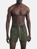 SUNDEK U Shorts mare piccolo logo VERDE SCURO