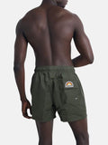 SUNDEK U Shorts mare piccolo logo VERDE SCURO
