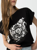 TIFFOSI D T-shirt con stampa nero
