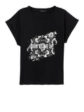 TIFFOSI D T-shirt con stampa nero