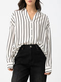 TIFFOSI D Camicia Buarque B.CO NERO