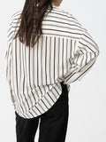 TIFFOSI D Camicia Buarque B.CO NERO