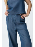 TIFFOSI D Pantalone Francesca DENIM CHIARO