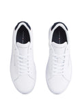 TOMMY H U COL Sneakers in pelle th court B.CO/BLU