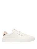 TOMMY H U COL Sneakers Th Court in pelle bianco