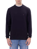 TOMMY H U PRE Felpa girocollo Essential terry nero