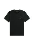 TOMMY H U PRE T-shirt con logo laterale nero