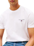 TOMMY H U PRE T-shirt brand love small bianco