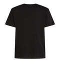 TOMMY J U COL T-shirt regular badge logo nero