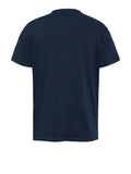 TOMMY J U COL T-shirt regular badge logo NAVY