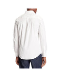 TOMMY J U COL Camicia regular in popeline di cotone bianco