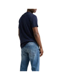 TOMMY J U COL T-shirt regolare con bandiera mini NAVY