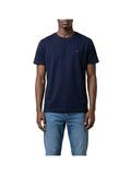 TOMMY J U COL T-shirt regolare con bandiera mini NAVY