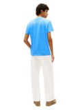 TOMMY J U COL T-shirt girocollo basic azzurro