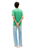 TOMMY J U COL T-shirt girocollo basic verde