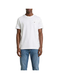 TOMMY J U COL T-shirt regolare con bandiera mini bianco