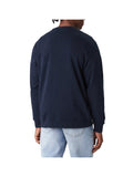 TOMMY J U PRE Felpa girocollo regular linear logo NAVY