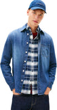TOMMY J U PRE Camicia in denim regular fit BLU SCURO