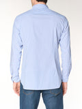 US POLO U Camicia Earle slim B.CO/CELESTE