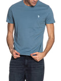 US POLO U T-shirt basic Mick celeste