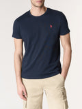 US POLO U T-shirt basic Mick blu