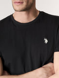 US POLO U T-shirt basic Mick nero