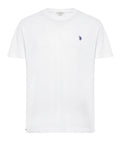 US POLO U T-shirt basic Mayn bianco