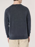 US POLO U Pullover girocollo in cotone blu
