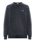 US POLO U Pullover girocollo in cotone blu