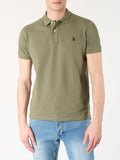 US POLO U Polo king basic VERDE MILITARE