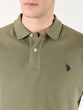 US POLO U Polo king basic VERDE MILITARE