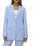 VERO MODA Giacca Blazer Zelda azzurro
