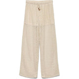 VERO MODA Pantalone Maya traforato panna