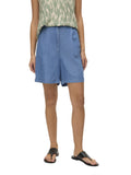 VERO MODA Shorts in tencel BLU MEDIO