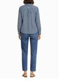 VERO MODA Camicia Mara a righe BLU/B.CO