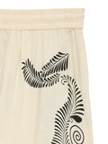 VERO MODA Pantalone Lalita stampato BEIGE MLT