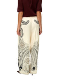 VERO MODA Pantalone Lalita stampato BEIGE MLT