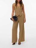 VERO MODA Gilet con bottoni coloniale